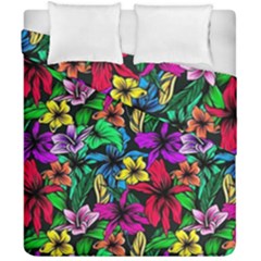 Flowers 3 Duvet Cover Double Side (california King Size)