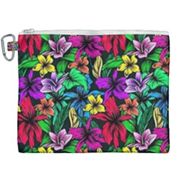 Flowers 3 Canvas Cosmetic Bag (xxxl)