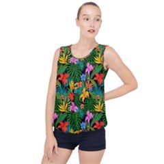 Flowers 4 Bubble Hem Chiffon Tank Top by ArtworkByPatrick