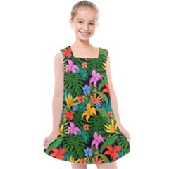 Flowers 4 Kids  Cross Back Dress by ArtworkByPatrick