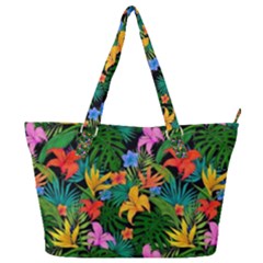 Flowers 4 Full Print Shoulder Bag