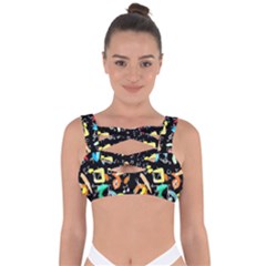 Repetition Bandaged Up Bikini Top by ArtworkByPatrick