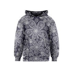 Flowers mandala Kids  Pullover Hoodie