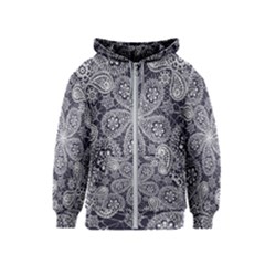 Flowers mandala Kids  Zipper Hoodie