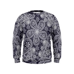 Flowers mandala Kids  Sweatshirt