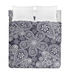 Flowers mandala Duvet Cover Double Side (Full/ Double Size)