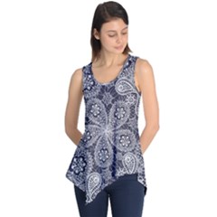 Flowers mandala Sleeveless Tunic