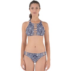 Flowers mandala Perfectly Cut Out Bikini Set