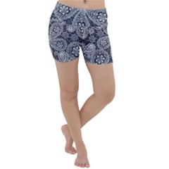 Flowers mandala Lightweight Velour Yoga Shorts