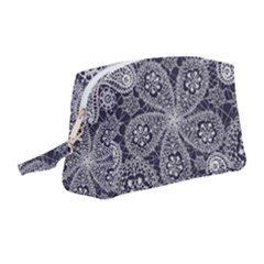 Flowers mandala Wristlet Pouch Bag (Medium)