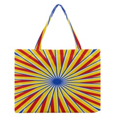 Design 565 Zipper Medium Tote Bag