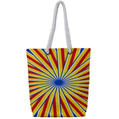 Design 565 Full Print Rope Handle Tote (small)