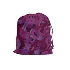 Pattern Warhola Drawstring Pouch (large) by Sudhe