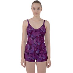 Pattern Warhola Tie Front Two Piece Tankini by Sudhe