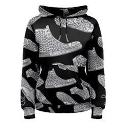 Pattern Shiny Shoes Women s Pullover Hoodie by Sudhe