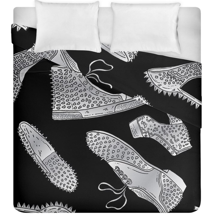 Pattern Shiny Shoes Duvet Cover Double Side (King Size)