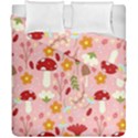 Floral Surface Pattern Design Duvet Cover Double Side (California King Size) View1