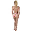 Floral Surface Pattern Design High Leg Strappy Swimsuit View2