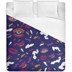 Pattern Burton Galmour Duvet Cover (california King Size) by Sudhe