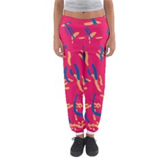 Pattern Booty Faces Women s Jogger Sweatpants by Sudhe