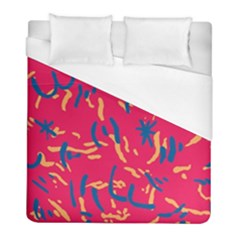 Pattern Booty Faces Duvet Cover (full/ Double Size) by Sudhe