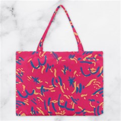 Pattern Booty Faces Medium Tote Bag by Sudhe