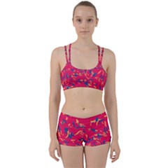 Pattern Booty Faces Perfect Fit Gym Set by Sudhe