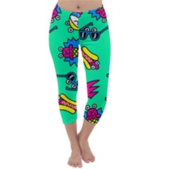 Pattern Adweeksummer Capri Winter Leggings  by Sudhe