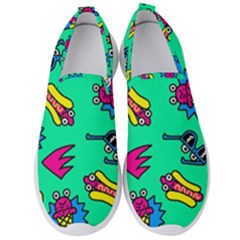 Pattern Adweeksummer Men s Slip On Sneakers by Sudhe