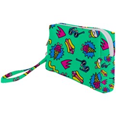 Pattern Adweeksummer Wristlet Pouch Bag (small) by Sudhe