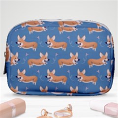 Corgi Patterns Make Up Pouch (small) by Sudhe