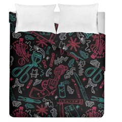 Abstract Pattern Duvet Cover Double Side (queen Size) by Sudhe