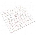 Abstract Pattern Wooden Puzzle Square View1