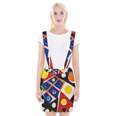 Pattern And Decoration Revisited At The East Side Galleries Braces Suspender Skirt by Sudhe