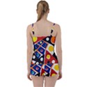 Pattern And Decoration Revisited At The East Side Galleries Tie Front Two Piece Tankini View2