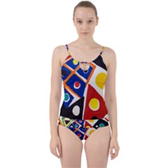 Pattern And Decoration Revisited At The East Side Galleries Cut Out Top Tankini Set by Sudhe