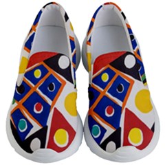 Pattern And Decoration Revisited At The East Side Galleries Kids  Lightweight Slip Ons by Sudhe