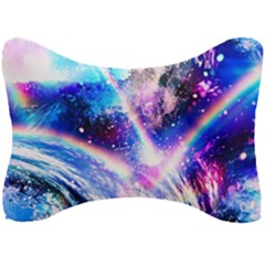 Crystal Wave Pattern Design Seat Head Rest Cushion by Sudhe