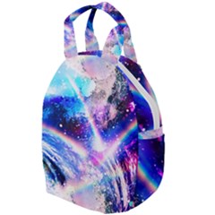 Crystal Wave Pattern Design Travel Backpacks by Sudhe