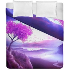 Fantasy World Duvet Cover Double Side (california King Size) by Sudhe