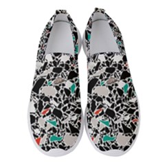 Illustration Abstract Pattern Women s Slip On Sneakers by Sudhe