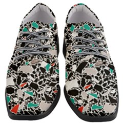 Illustration Abstract Pattern Women Heeled Oxford Shoes