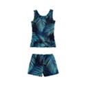 Palms Pattern Design Kids  Boyleg Swimsuit View2