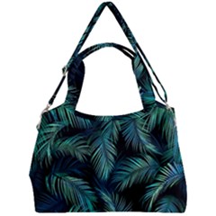 Palms Pattern Design Double Compartment Shoulder Bag by Sudhe