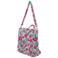 Flora Floral Flower Flowers Pattern Crossbody Backpack