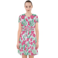 Flora Floral Flower Flowers Pattern Adorable In Chiffon Dress