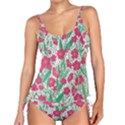 Flora Floral Flower Flowers Pattern Tankini Set View1