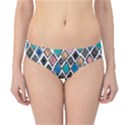 Diamond Shapes Pattern Hipster Bikini Bottoms View1