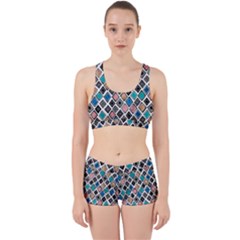 Diamond Shapes Pattern Work It Out Gym Set