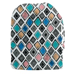 Diamond Shapes Pattern Drawstring Pouch (xxxl)